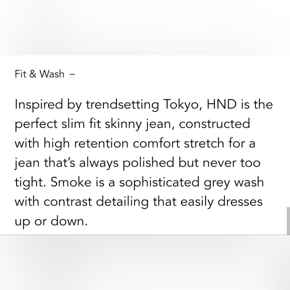 Warpt + Weft Gray HND Tokyo Skinny Jeans Size 34x30 - Picture 15 of 16